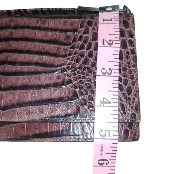 Purse Clutch Bag Crocodile design - Picture 7 of 8